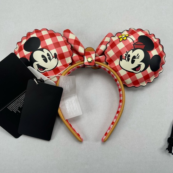 Loungefly Disney Mickey Mouse and Friends Picnic Ears Headband Adult Scented NEW - Picture 7 of 7